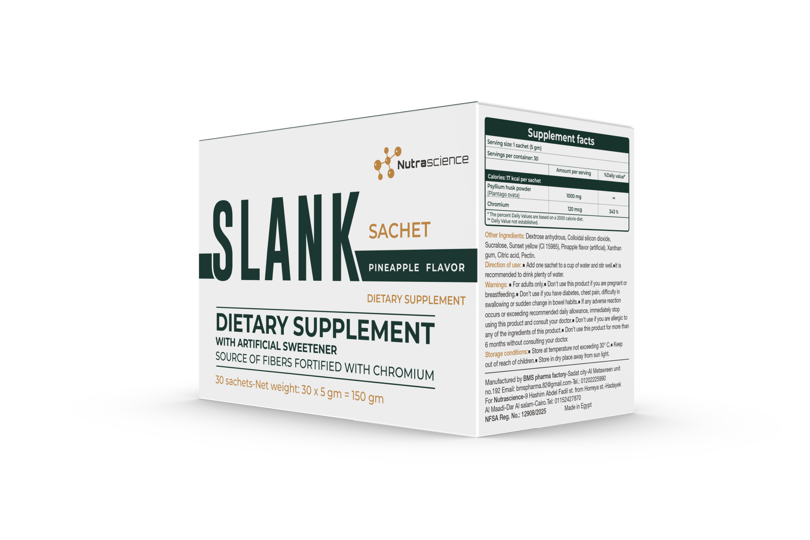 Slank — Chromium & Pineapple Metabolism Support