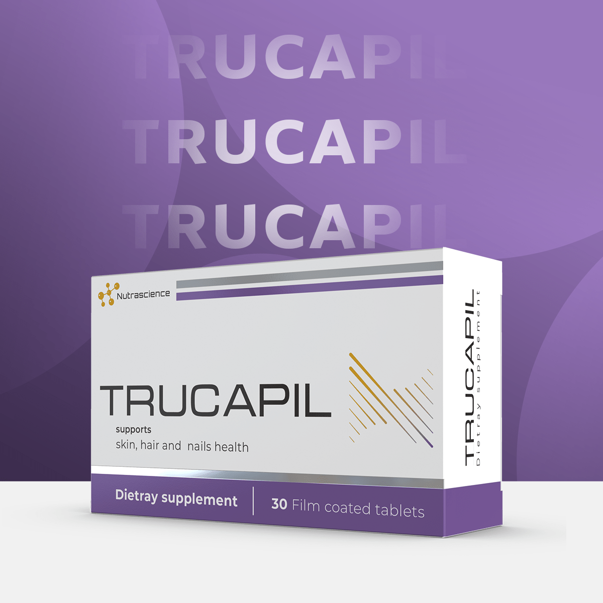 Trucapil — Hair, Skin & Nails Beauty Supplement